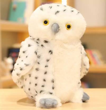 Cherubs Cute Huggable White Owl Bird Plush Toy  - 50 cm
