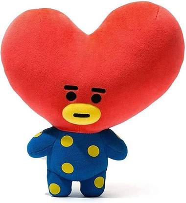 Hug 'n' Feel Soft Toy BT21 BTS Bangtan Boys Sitting Stuffed Plush Toy Size 30cm  - 30 cm