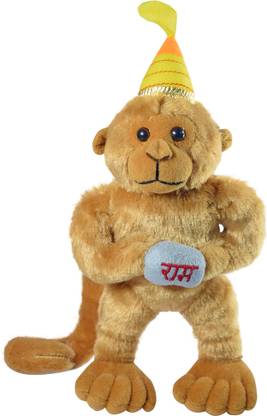 ULTRA Ram sena Vanar Sena Stuffed Soft Plush Kids Animal Toy 7 Inch Multicolor  - 7 inch
