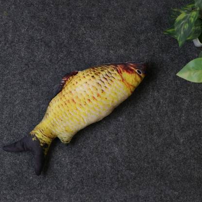 Millionminds Soft Fish Cushion Pillow Carp Plush Pillow Stuffed Toy Throw Pillow  - 30 cm