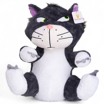 Teddyera Angry Cat Soft Toy, Billa Stuffed Animal, Birthday Gift for Girls/Boys Friends  - 55 cm