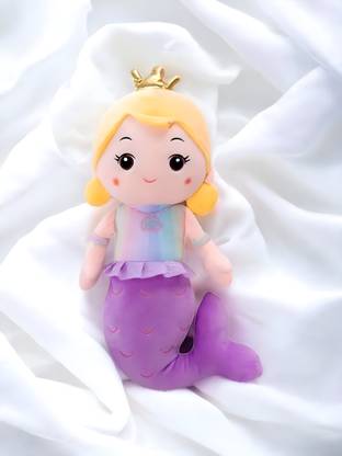 papapops Enchanting Mermaid Crown Plush Toy: A Magical Companion for Kids and Home Décor  - 30 cm