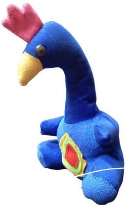 weaving corporation PEACOCK Soft Stuffed Toy  - 27.5 mm