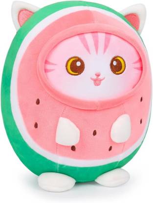 TechMax Solution The Adorable Watermelon Cat Plush - Perfect Birthday Surprise  - 60 cm