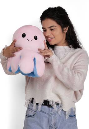 Chamantricks Big Octopus Soft Toy for Boys & Girls | Mood Changing Octopus Big Size  - 46 cm