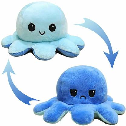 Amazm Octo-Plush: Reversible Octopus  - 15 cm