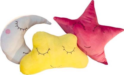 Winkycoo Star Moon Cloud Cushion Set of 3  - 40 mm
