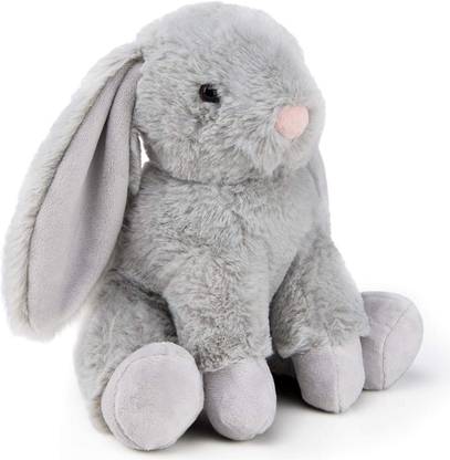 Frantic 25CM Cherry Grey Rabbit Soft Toy for Kids Playing Toy,(CherryGreyRabbit_2024)  - 25 cm