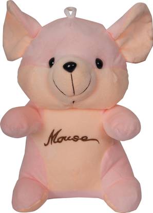 True Basket Soft Pink Mouse Toys For Kids  - 15 inch