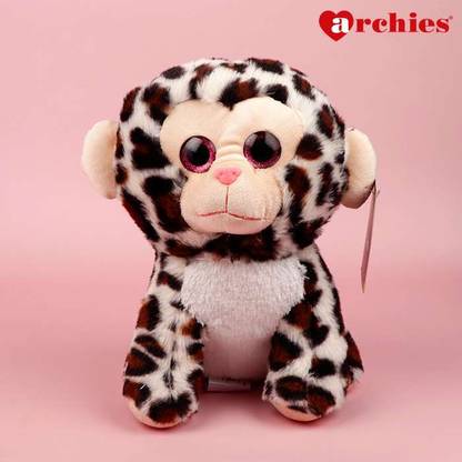 ARCHIES Leopard Print Monkey Soft Toy  - 27 cm