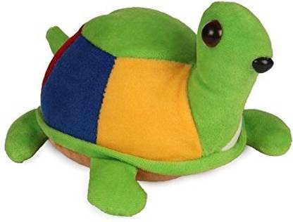 CRAZY TRADER CUTE SMALLEST TORTOISE/ TURTLE SOFT TOY (MULTICOLOR) /SOFT ANIMAL - 9 cm