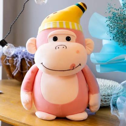 SCOOBA super soft banana monkey soft toy 26cm - 26 cm