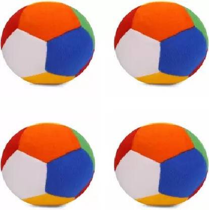 tgr 4 medium size rattle ball multicolor combo  - 35 cm