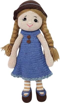 Happy Threads | Zoe Doll | 33 cms | Perfect size for Kids | Cute | Soft Dolls | Best Gift  - 33 cm