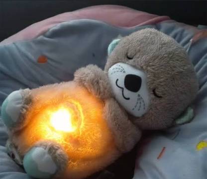 Jaggo Lal Sleeping Teddy Bear-Breathing & sound  - 5 mm