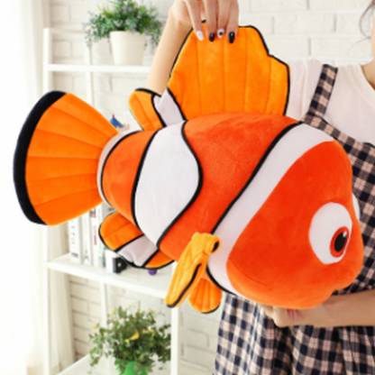 Cherubs Big Size Cute Anime Nemo Fish Cartoon Premium Plush Toy  - 56 cm