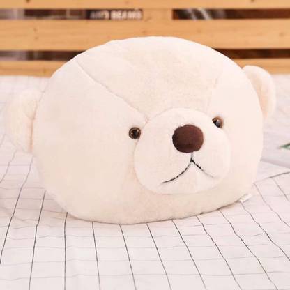 Fun4You Lovable Huggable Cute Bear Head Pillow Soft Stuffed Toy  - 50 cm