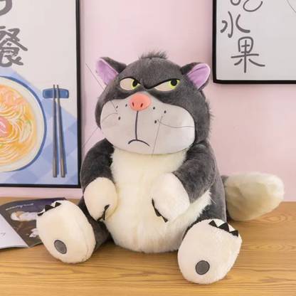 PLUSHJOY Black Small Cat Huggable Soft toys/ Teddy bear / soft toys for kids / home decor  - 24 cm