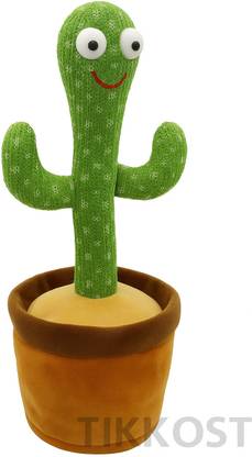 TIKKOST Talking Cactus Baby Toy  - 20 mm