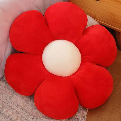 AVS Sunflower Shaped 6 Kali Cute Preppy Decorative Pillow Cushion with Fibre Filling  - 25 cm