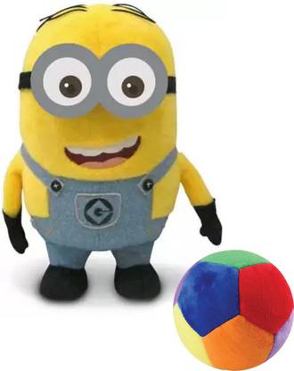 Trendller Yellow Minion \Ball soft toy for car and home décor  - 12 inch