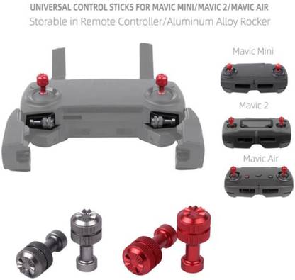 Lyla Remote Controller Stick Thumb Rocker Joystick for for DJI Drone red  - 5 cm