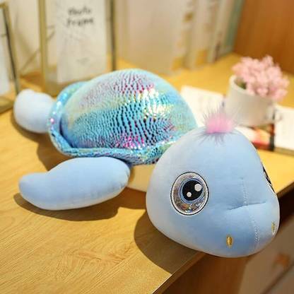 AN Teddy Cute Turtle Pillow, Turtle Plush Toy, Bed Cushion for Baby Kids (1-Single) - 30 cm