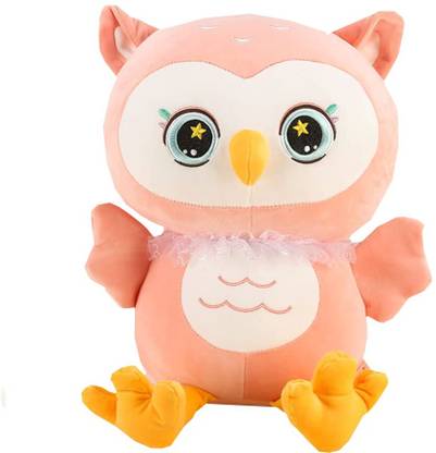 Tickles Ellie Owl Soft Stuffed Plush Animal Toy for Kids Boys Girls  - 30 cm