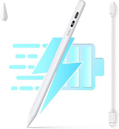 Zorbes Stylus Pen for iPad 2018 and Later iPad Pencil with LCD Power Display High Stylus