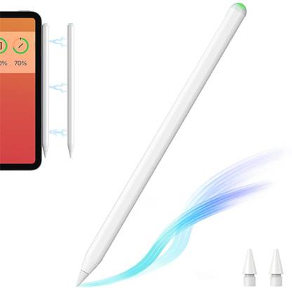 Kingone Wireless Charging Pencil for iPad with Magnetic & Tilt Sensitive, Palm Rejection Stylus
