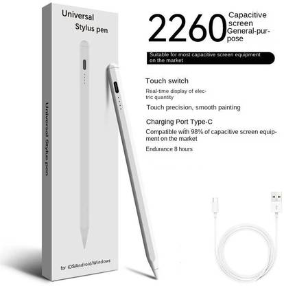 VEDRID Universal Stylus Pen for Touchscreens,Tablet, Android Tablets Smartphone(WHITE) Stylus
