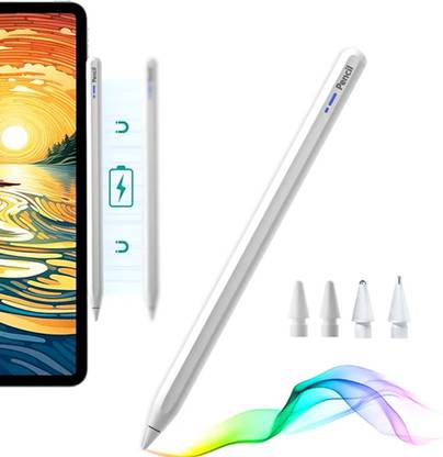 TECPHILE BP20Pro Stylus Pen for iPad Palm Rejection, Magnetic Fast Charging iPad Pencil Stylus