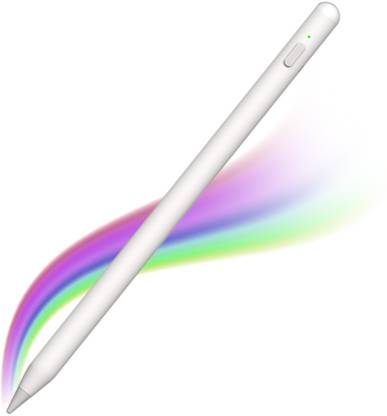 Portronics Glide 2 Stylus for iPad, Bluetooth, Tap Shortcuts, Tilt Sensitive, Palm Reject, Stylus