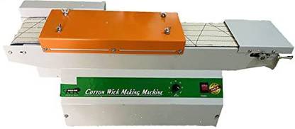 Budhrani Semi Automatic Long Cotton Wicks Making Machine /Diya Batti/Phul Batti/Rui Batti Preset Electronic Timer Switch