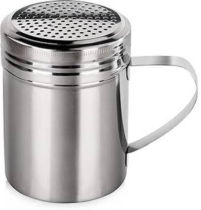 finality Dredger with Handle|Salt & Pepper Shaker with Handle, Pack of 1 Sugar Sprinkler Shaker 350 gm