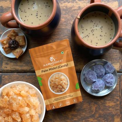 AJURWEDAEAT Palm Mishri|Tal Mishri|Palm Candy|Palm Sugar|Sugar Candy| S - 147 Sugar
