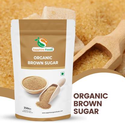 Sapphire Foods Organic Brown Shakkar / Chini Sugar