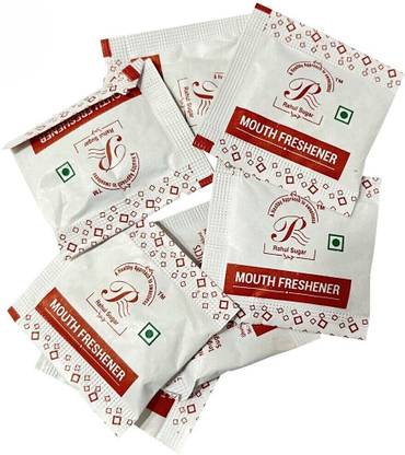 Rahul Sugar Mouth Freshener 6 in 1, Sugar Coated Fennel, Misri, Fennel, 4 g Pack of 500gm Sugar