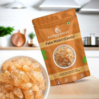 AJURWEDAEAT Palm Mishri|Tal Mishri|Palm Candy|Palm Sugar|Sugar Candy|TUPAM01N200 Sugar