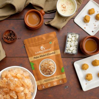 AJURWEDAEAT Palm Mishri|Tal Mishri|Palm Candy|Palm Sugar|Sugar Candy| S - 113 Sugar