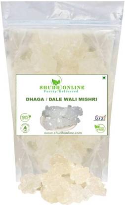 Shudh Online Thread Mishri Crystal, Mishri Dhage Wali Organic, Dhaga mishri Organic, Misri Thread, Patika Bellam, Kuja Misri, Rock Sugar, Khadi Sakar Sugar