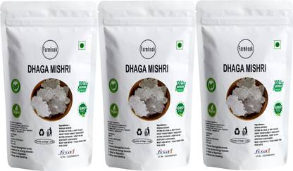 Farmhook MISHRI DHAGA ( THREAD MISHRI ) DHAGE WALI MISHRI 1.5 Kg 500g Each Sugar