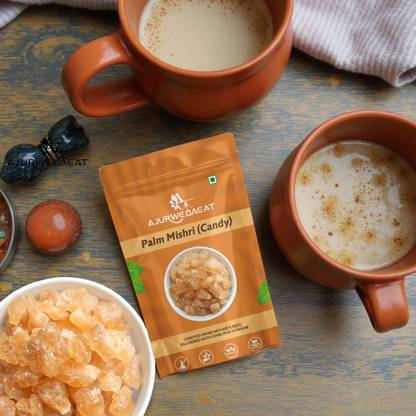 AJURWEDAEAT Palm Mishri|Tal Mishri|Palm Candy|Palm Sugar|Sugar Candy| S - 128 Sugar