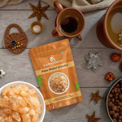 AJURWEDAEAT Palm Mishri|Tal Mishri|Palm Candy|Palm Sugar|Sugar Candy| S - 105 Sugar