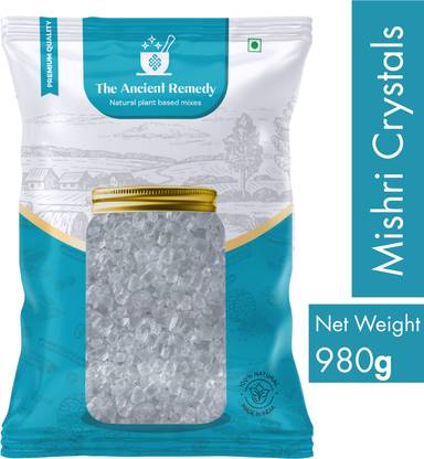 THE ANCIENT REMEDY Organic Mishri Crystal | Rock Sugar | Pure Thread Crystal | Thread Mishri Sugar