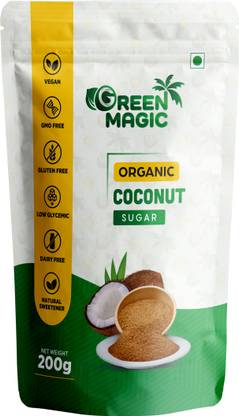 Green Magic Organic Coconut Sugar-Unrefined-Fresh Sugar