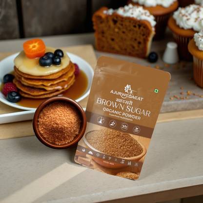 AJURWEDAEAT Brown Sugar – Natural & Organic | Chemical-Free Sweetener | S - 213 Sugar