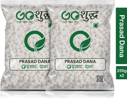 Goshudh Prasad Dana 250g Each (Pack of 2) 500g Sugar