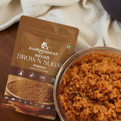 AJURWEDAEAT Brown Sugar | Sugar | 100% Pure And Organic Natural And Plant Base | S-105 Sugar