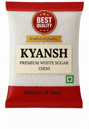 Kyansh 5kg Pack of white premium sugar Sugar